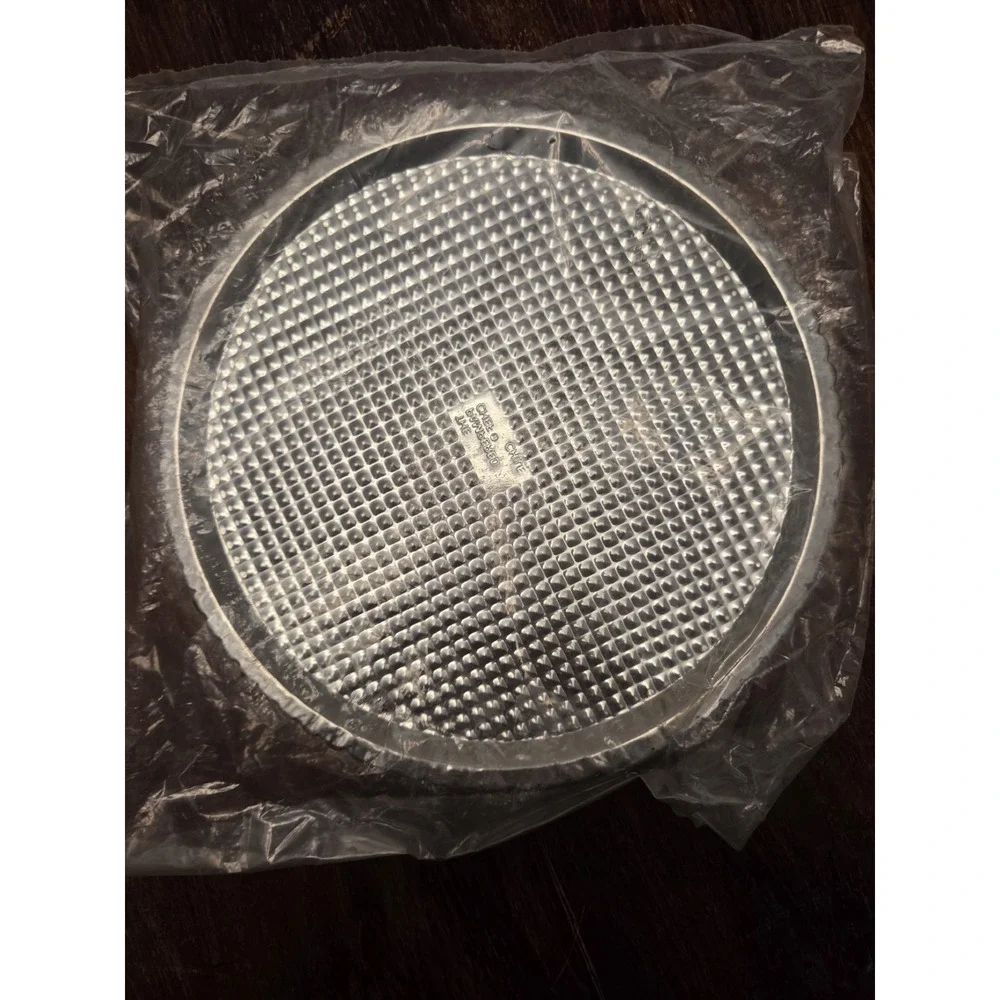 Pampered‎ Chef Flan Pan Set - New With Tags - 2 10in Steel Tins